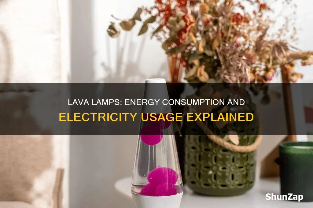 do lava lamps use a lot of electricity