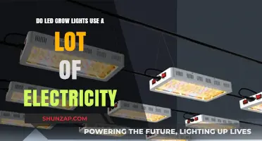 LED Grow Lights: Energy Efficiency and Electricity Consumption Explained