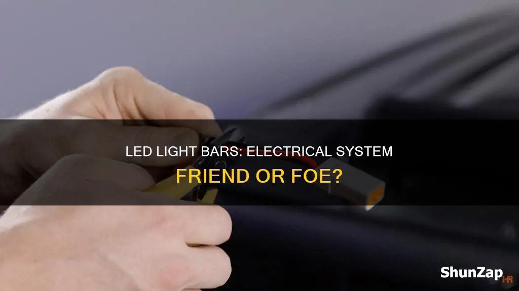 do led light bars damage electrical system