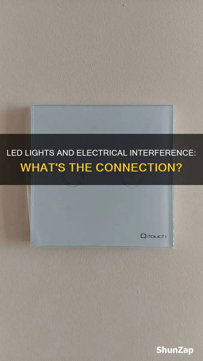 do led light bulbs cause electrical interference