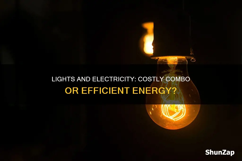 do lights cost a lot of electricity