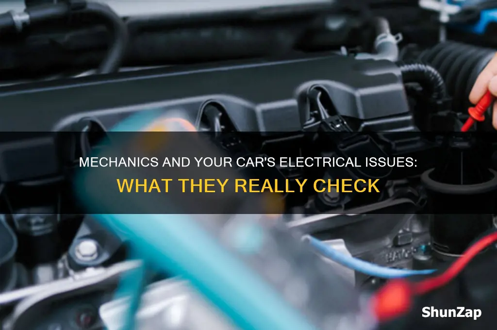 do mechanics check your cars electrical problems