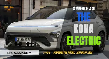 Kona Electric: Folding Mirrors for a Sleek, Modern Look