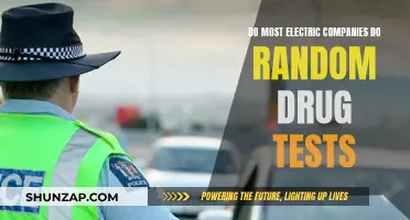 Electric Companies: Random Drug Tests—What's the Norm?
