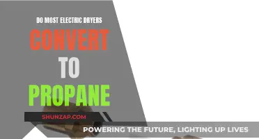 Can You Convert Electric Dryers to Propane?