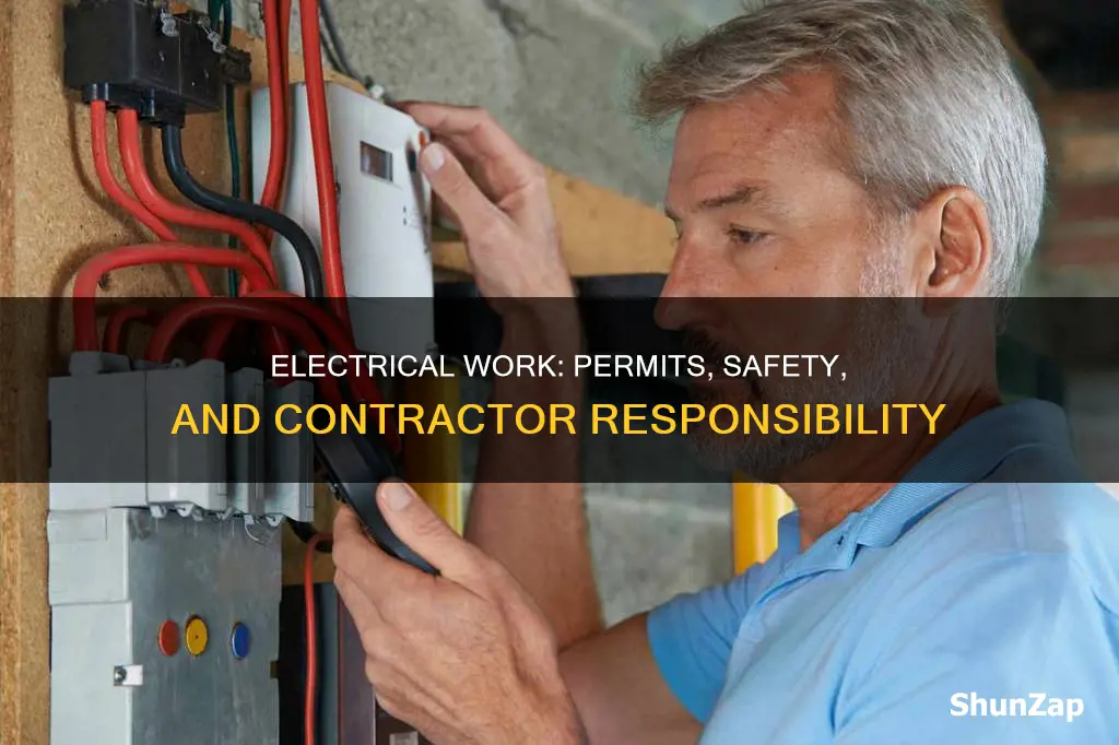 do most residential electrical contractors pull permits