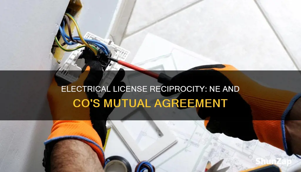 do ne and co reciprocate electrical license