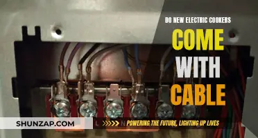 Electric Cookers: Cable Included or Separate Purchase?