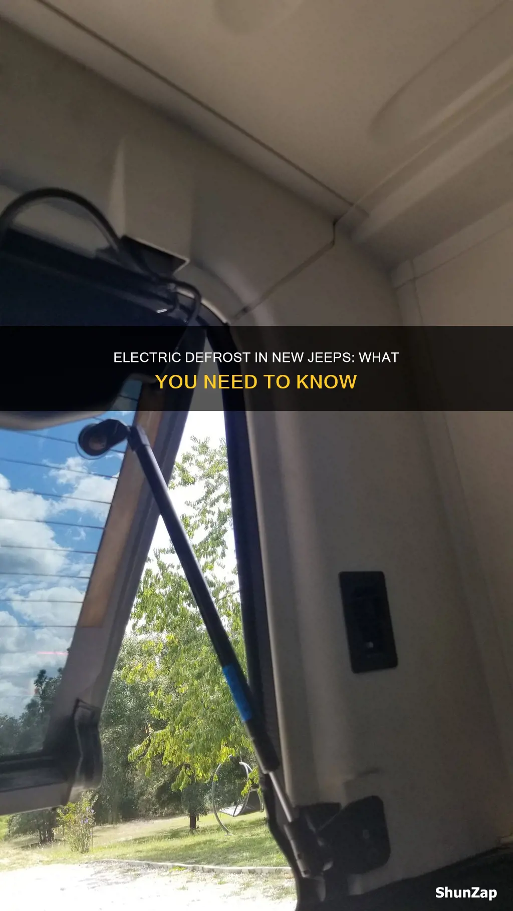 do new jeeps have an electric defrost