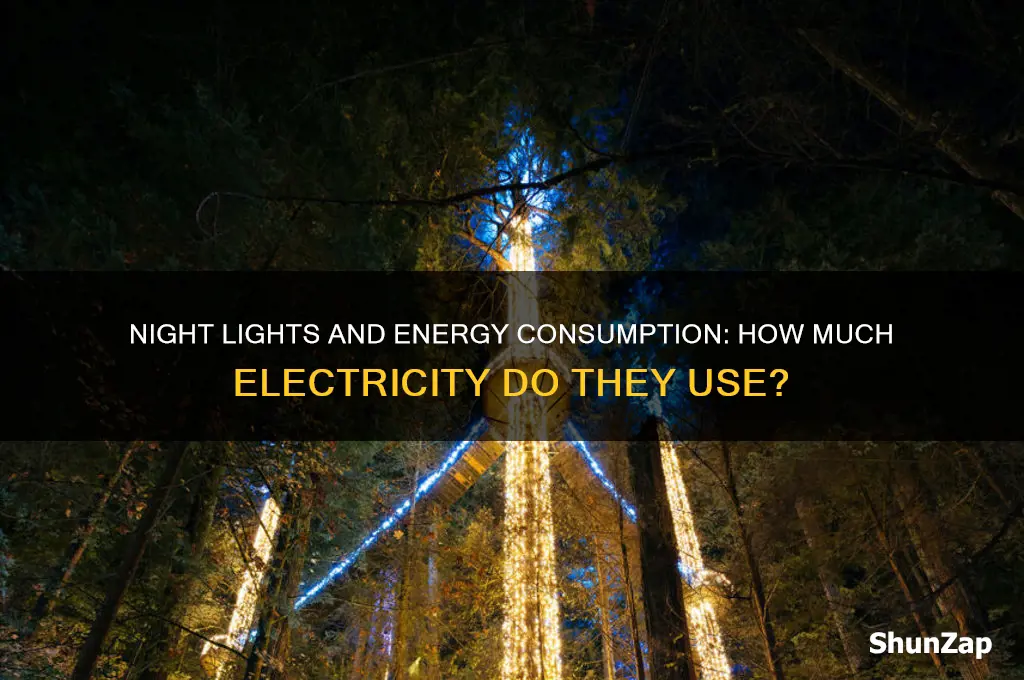 do night lights use a lot of electricity