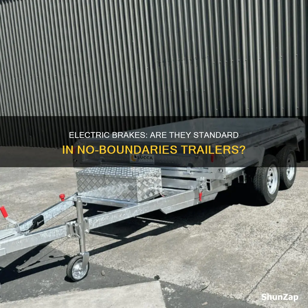 do no-boundaries trailers have electric brakes
