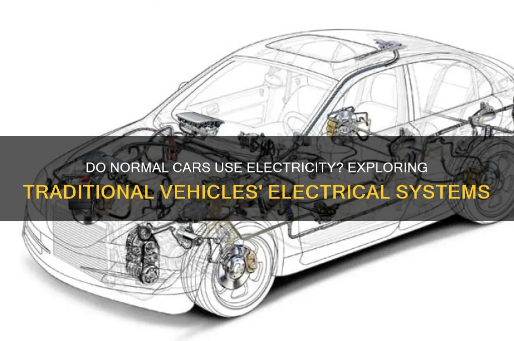 do normal cars use electricity