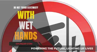 Wet Hands and Electricity: A Dangerous Mix