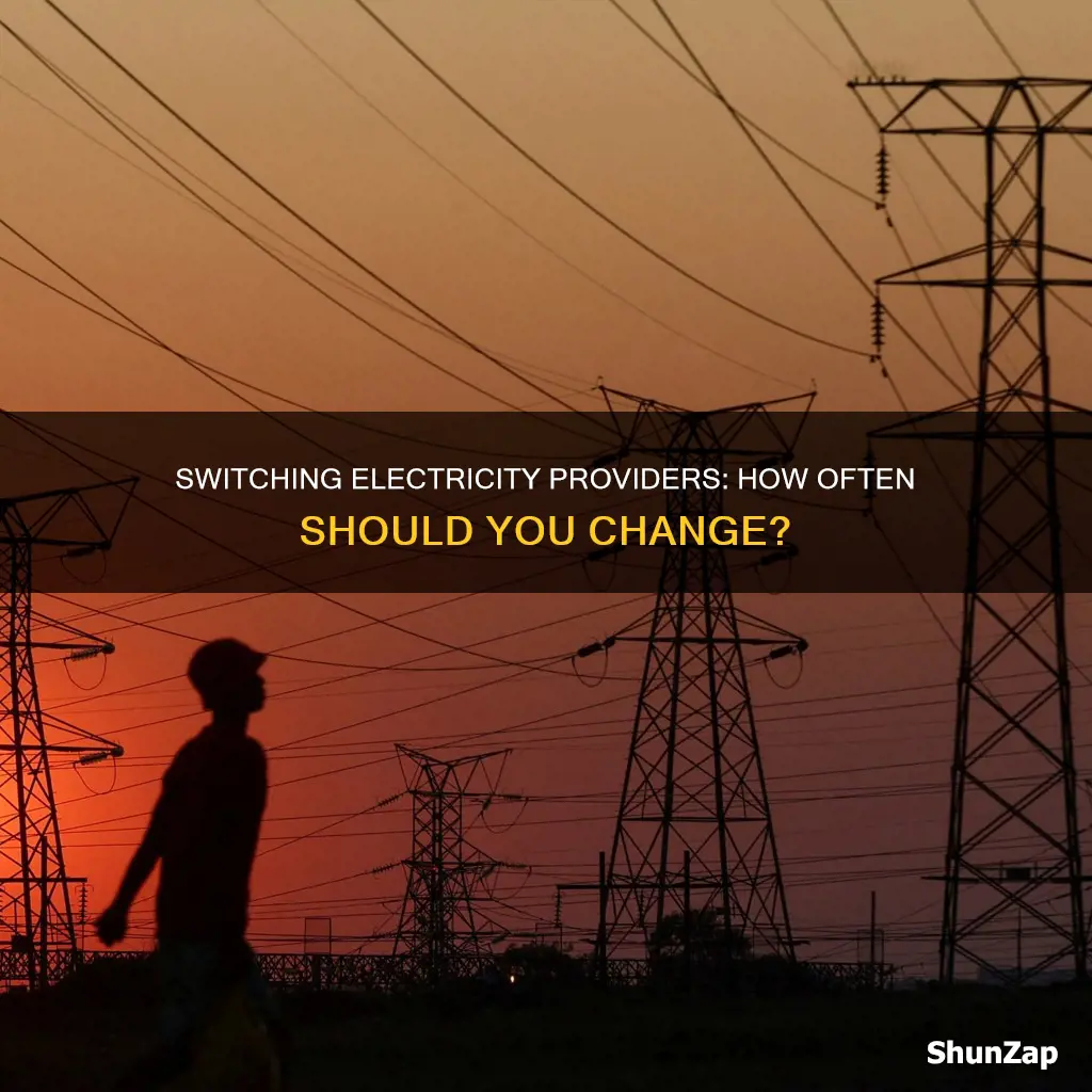 do people change electricity every three months