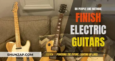 Natural Finish Electric Guitars: A Player's Favorite?