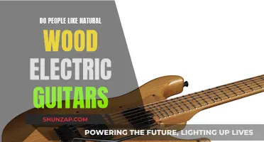 Natural Wood Electric Guitars: A Player's Favorite?