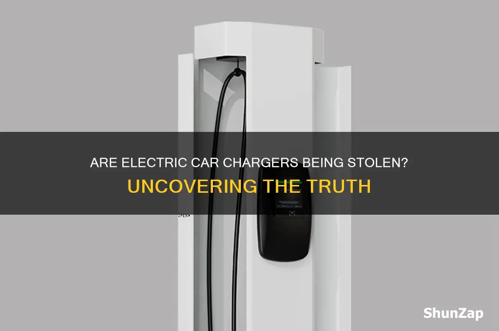 do people steal electric car chargers