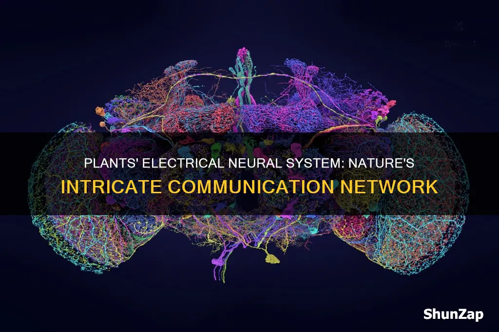 do plants have an electrical neural system