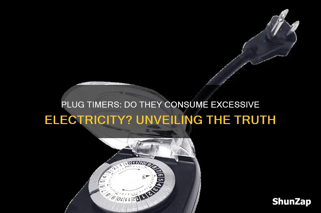 do plug timers use a lot of electricity