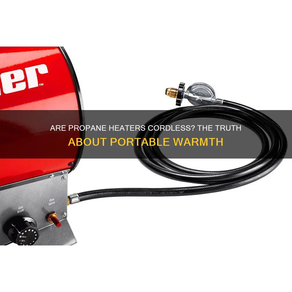 do portable propane heaters have electric cords
