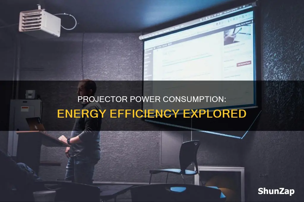 do projectors consume a lot of electricity