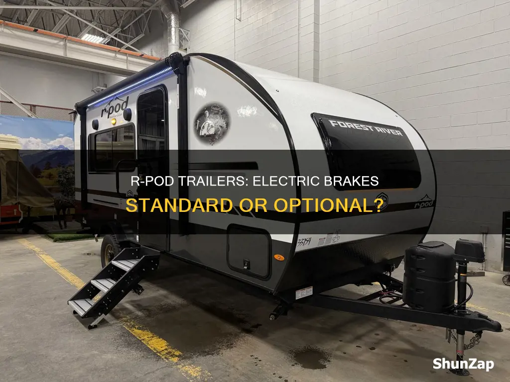 do r-pod trailers have electric brakes