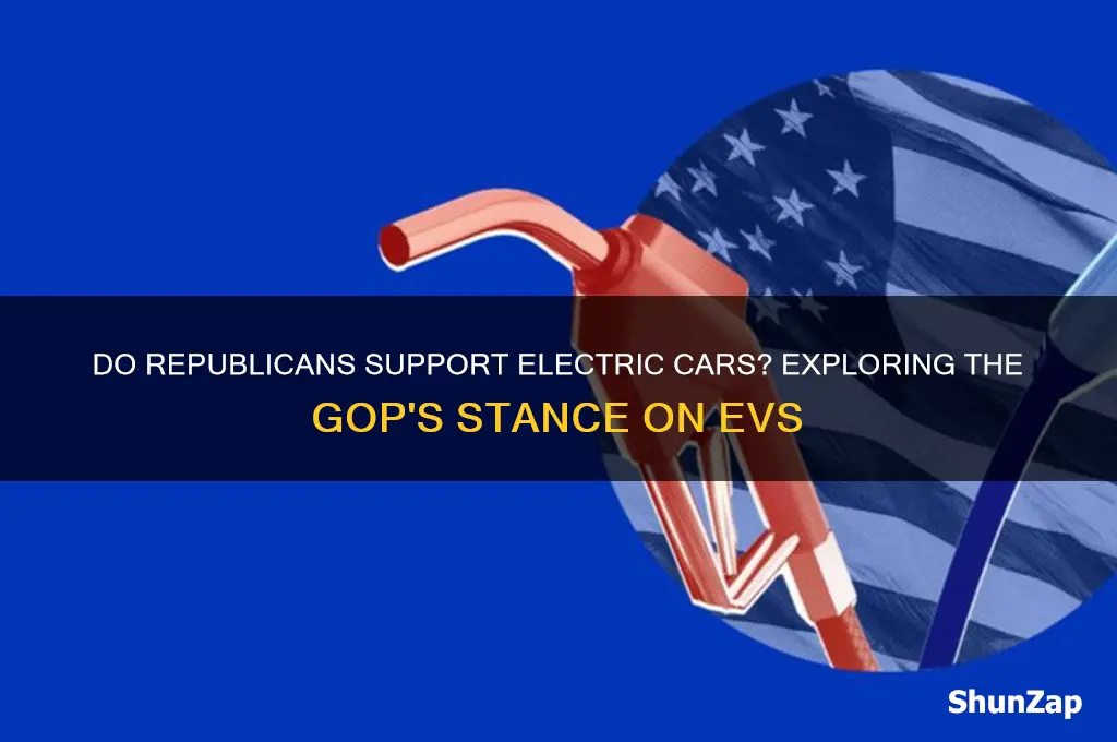 do republicans support electric cars