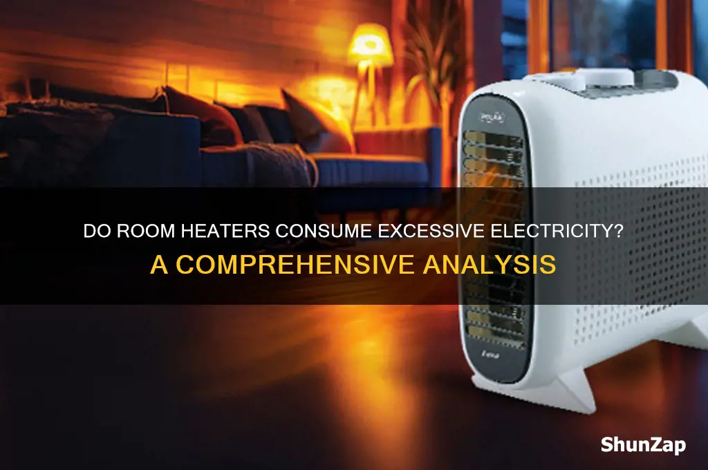 do room heaters use a lot of electricity