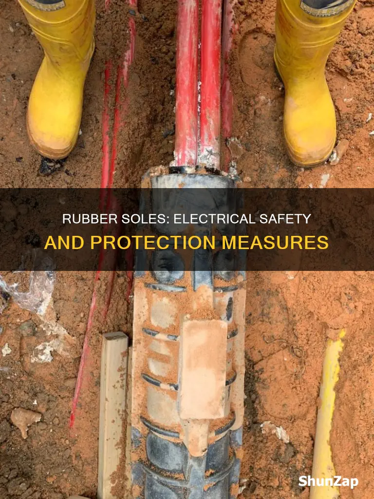 do rubber soles protect you from electricity