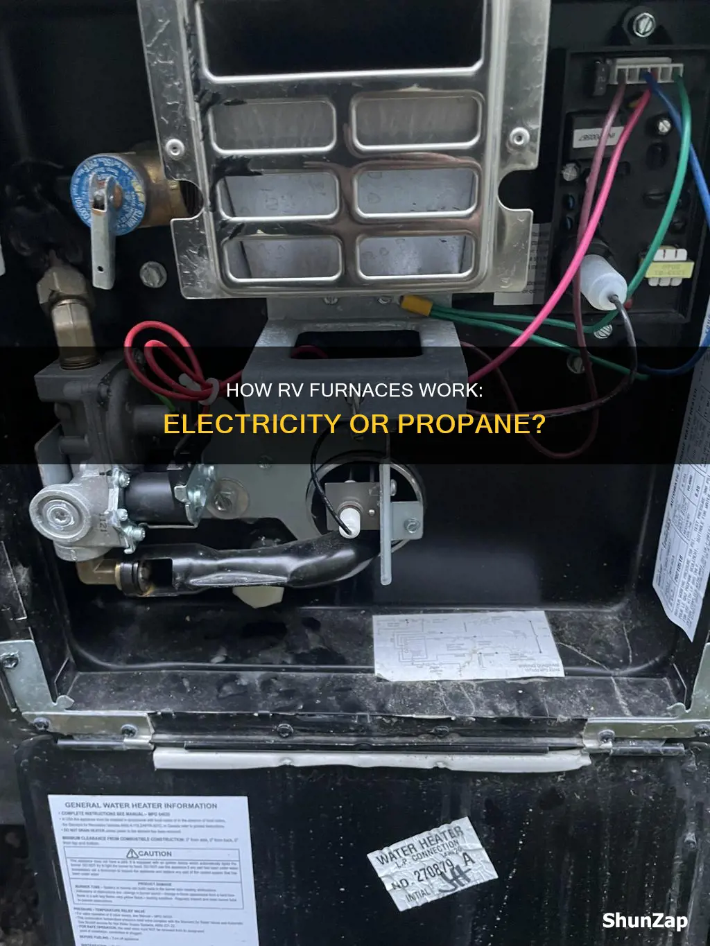 do rv furnaces run on electricity 110v