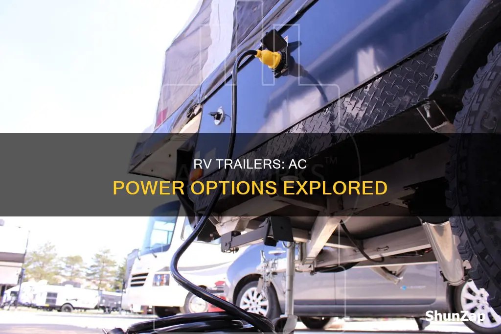 do rv trailer ac run on electricity