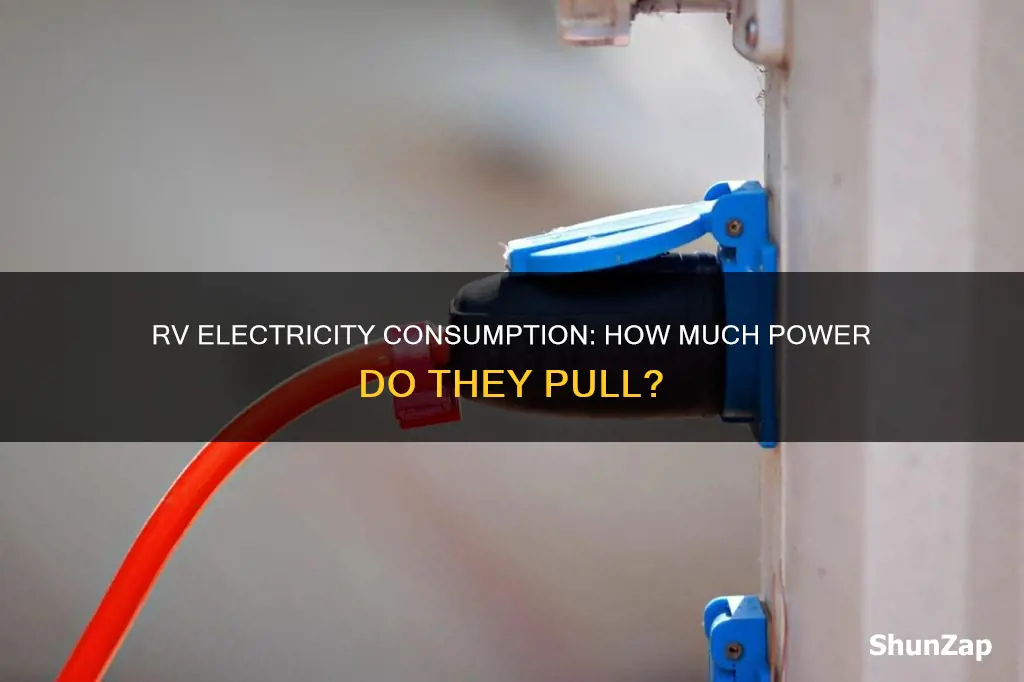 do rvs pull a lot of electricity
