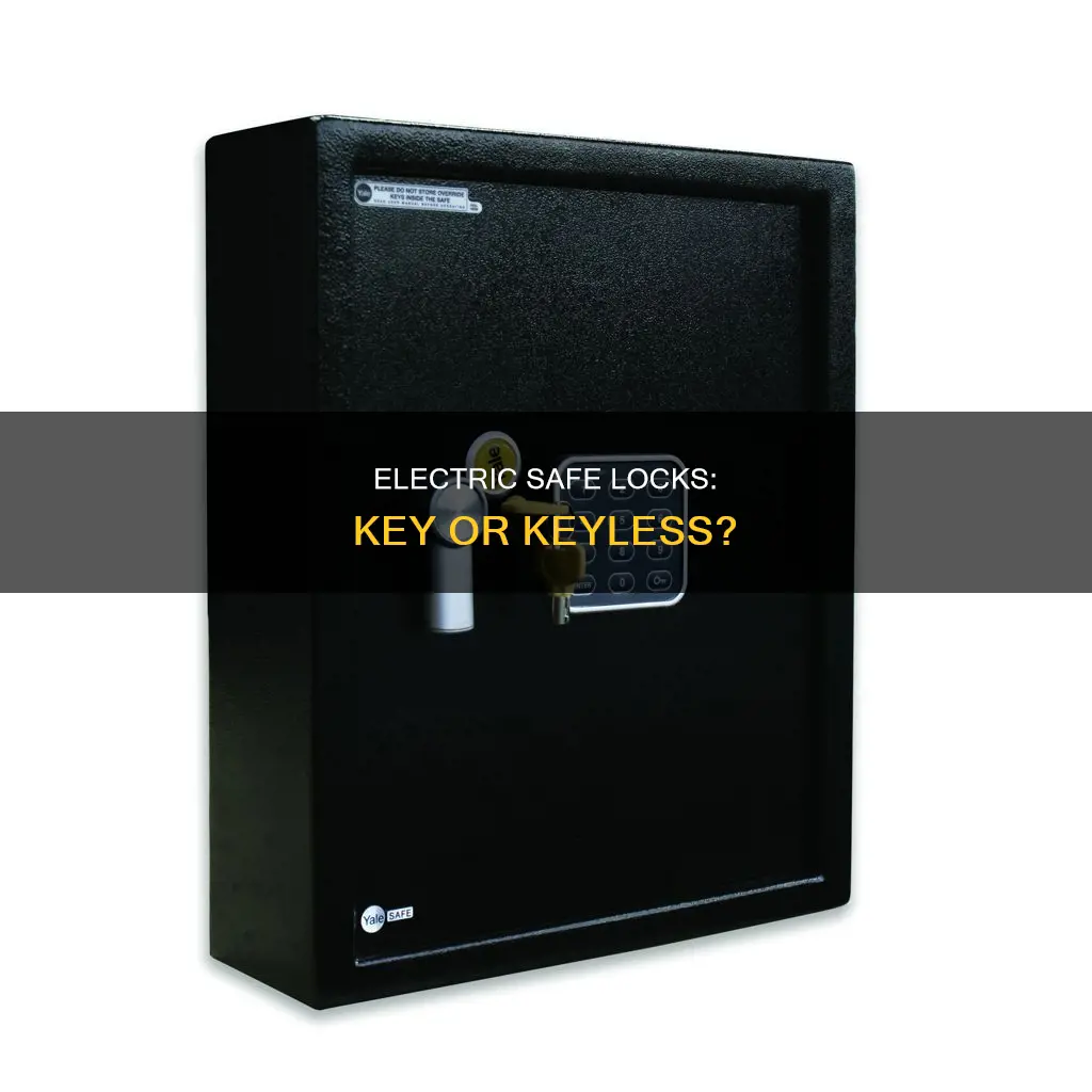 do safes with electric locks have keys