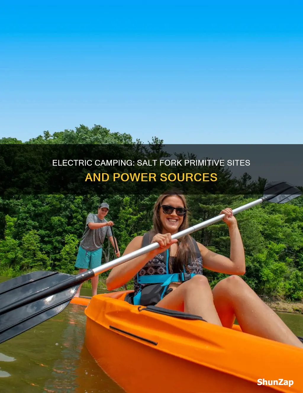 do salt fork primitive campsites have electric