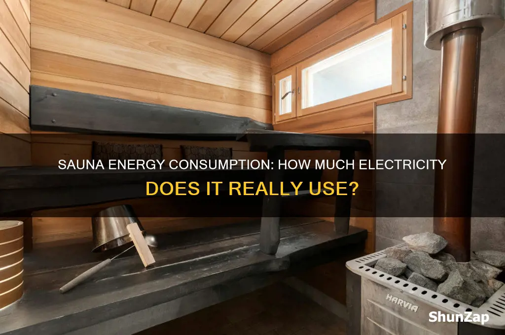 do saunas use a lot of electricity