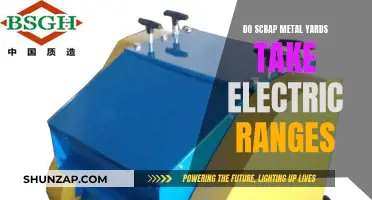 Scrap Metal Yards: Electric Range Disposal Options