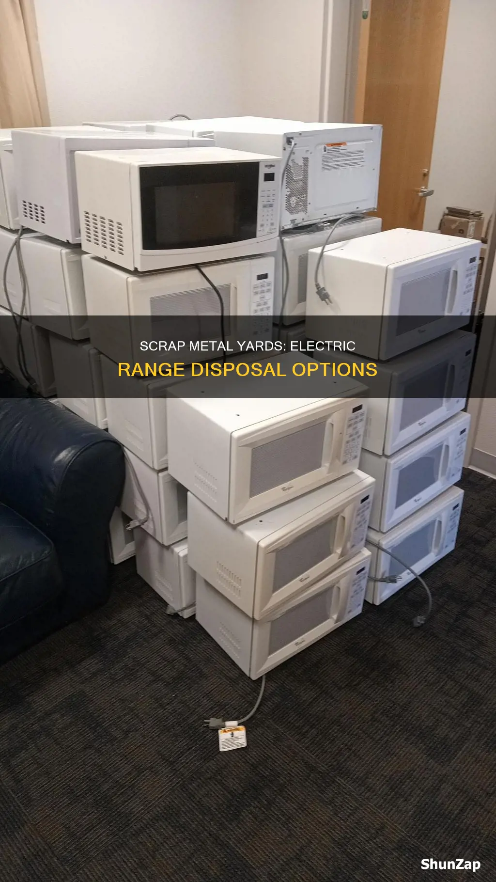 do scrap metal yards take electric ranges