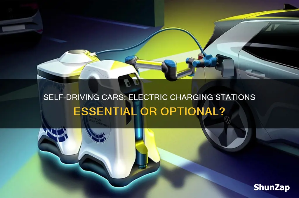 do self driving cars need electric charging stations