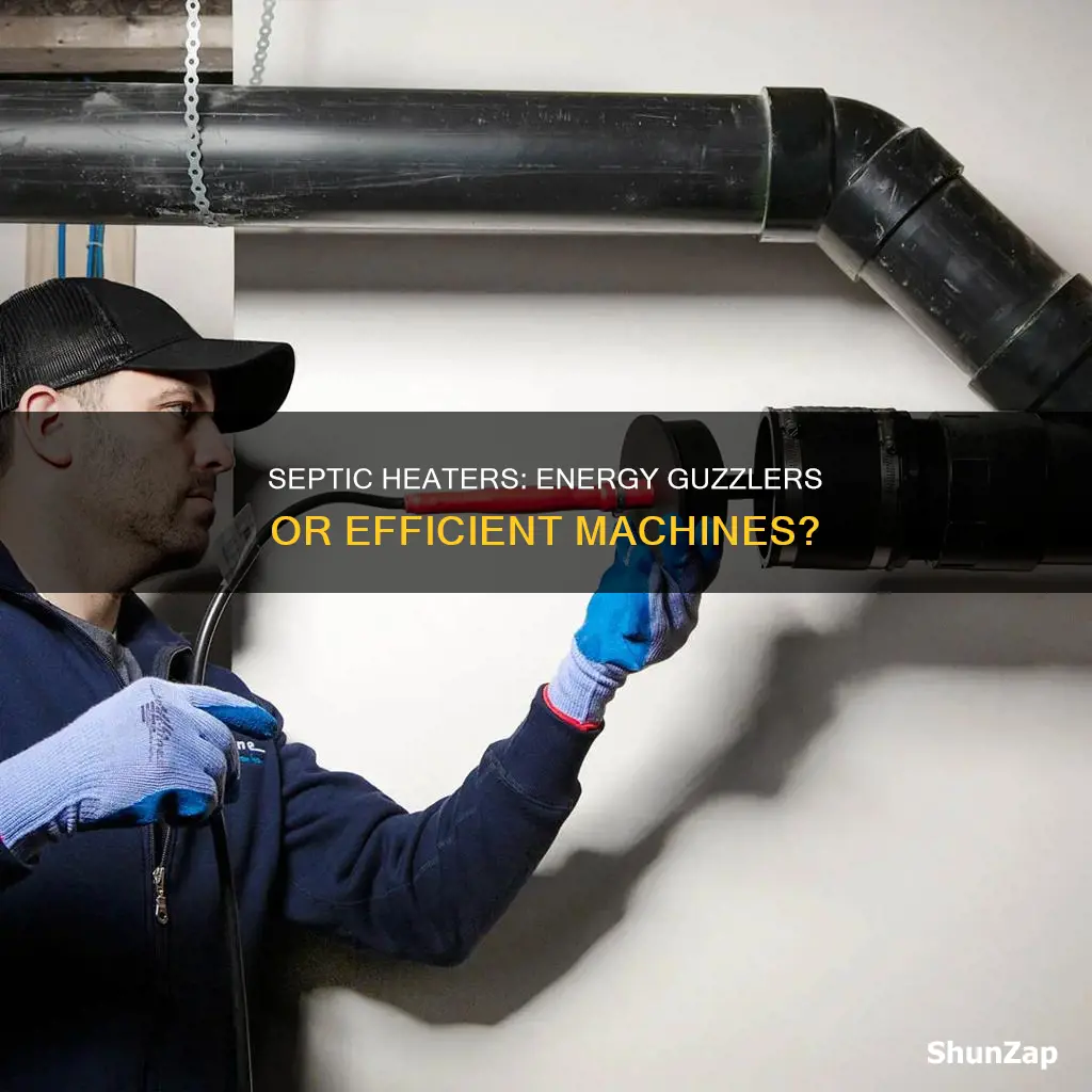 do septic heaters cost alot of electricity