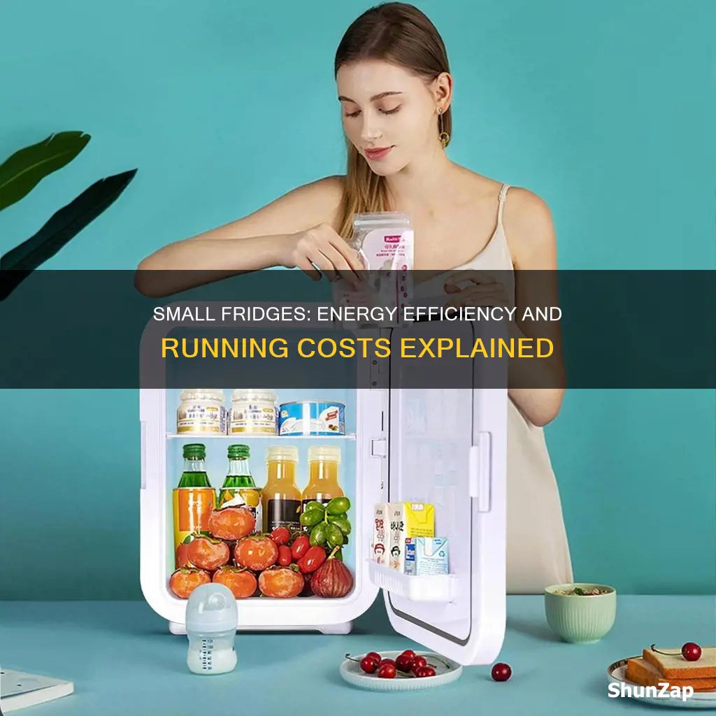 do small fridges run alot of electricity