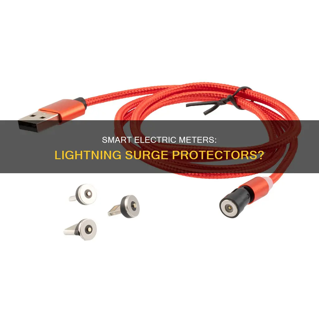 do smart electric meters detect lightning surge