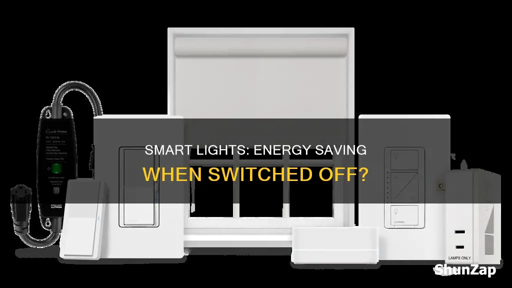 do smart lights save electricity when off