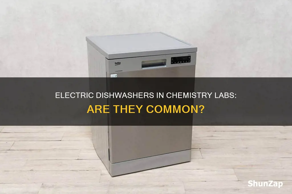 do some chemistry labs have electric dishwashers
