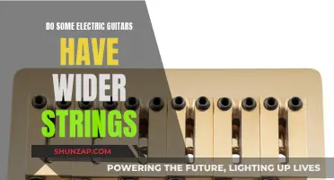 Electric Guitar Strings: Wider Options for Players?