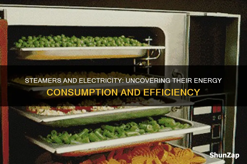 do steamers use a lot of electricity