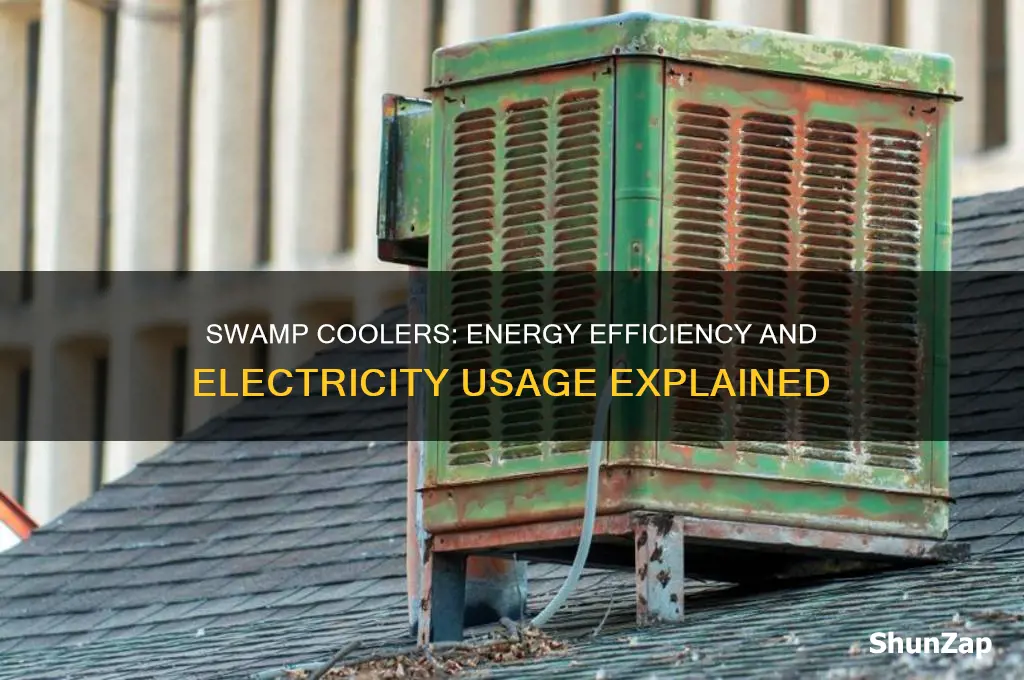 do swamp coolers use a lot of electricity