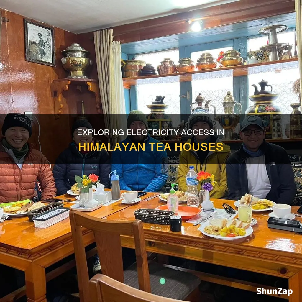 do tea houses in himilayas have electricity