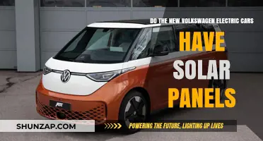 Do Volkswagen's New Electric Cars Feature Integrated Solar Panels?