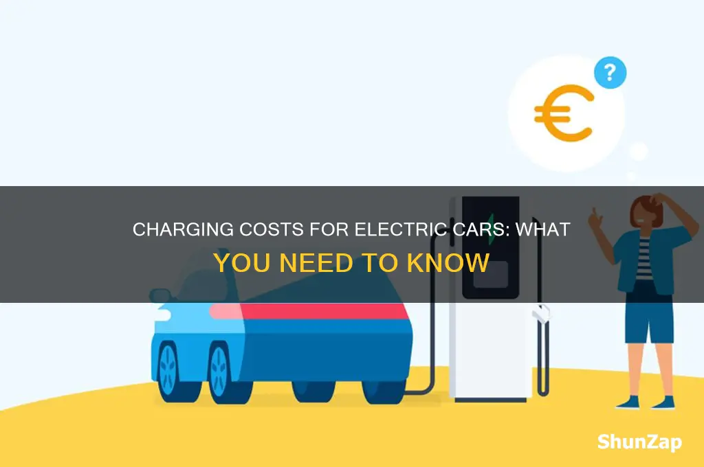 do they charge for charging electric cars