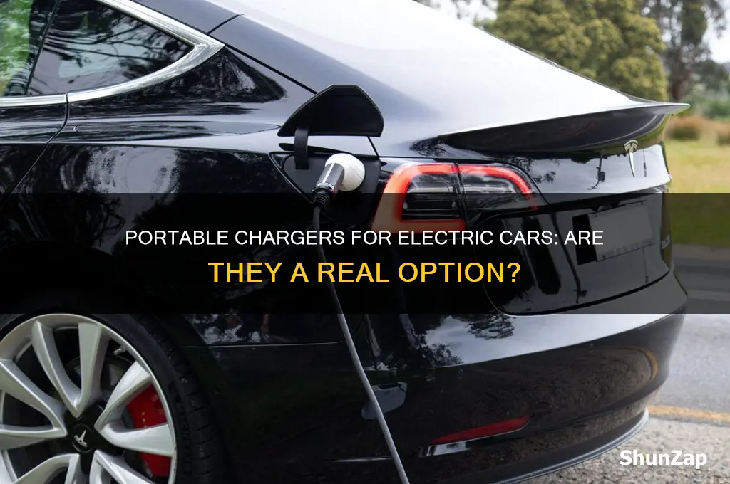 do they make portable chargers for electric cars